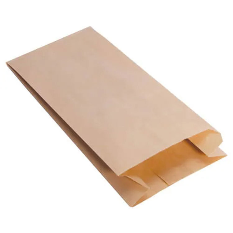 Hnedá štipka dna vrecko na papier
